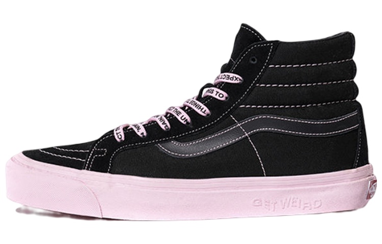ANTI SOCIAL SOCIAL CLUB x Vans SK8 fashionable high-top sneakers for men and women.