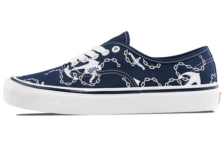 Vans Authentic 44 Deck Dx Casual Skateboarding Shoes Unisex Navy Blue