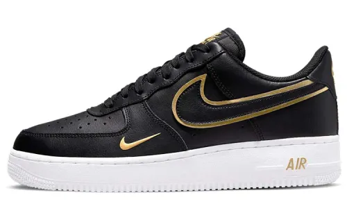 Nike Air Force 1 Low '07 Black Metalic Gold