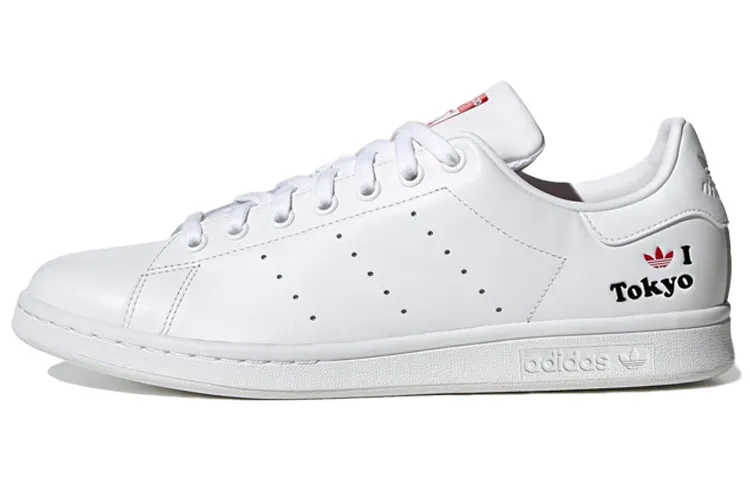 Adidas Originals Stan Smith Shoes 'Tokyo White Red'