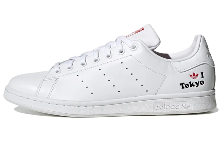Adidas Originals Stan Smith Shoes 'Tokyo White Red'