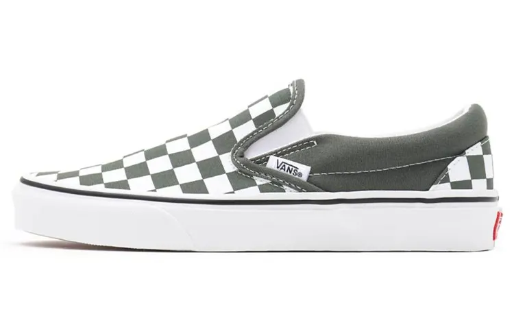 Slip-On Classic Vans 'Thyme Checkerboard'