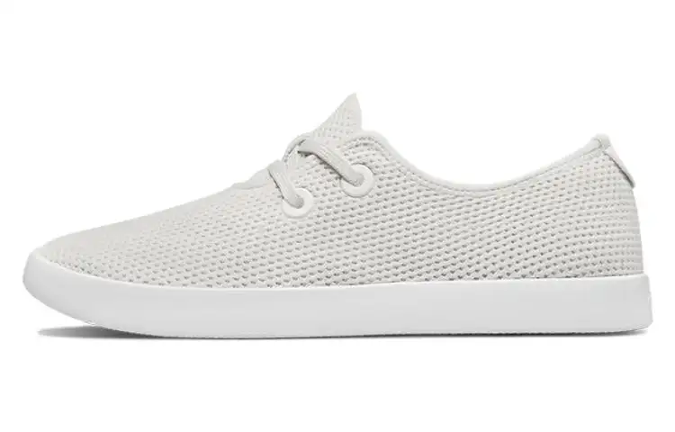 Allbirds Tree Skippers Slip Resistant Abrasion Resistant Low top Skateboard Shoes Women's Nude White