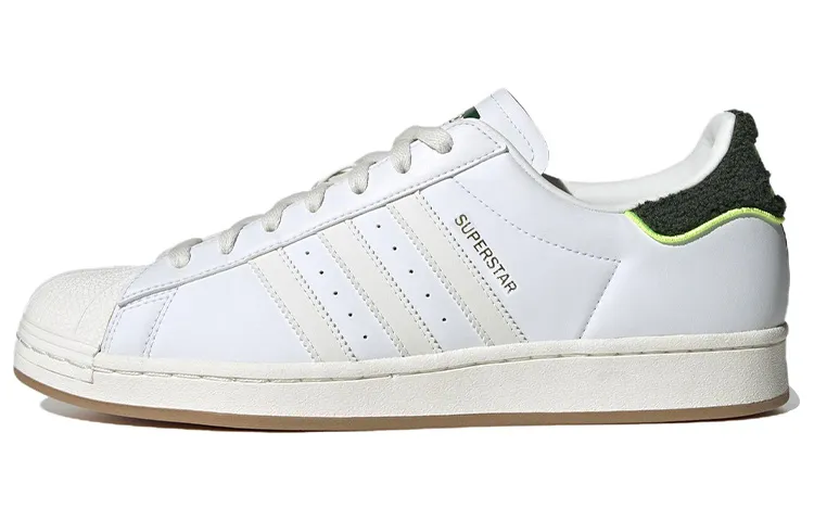 Adidas Originals SUPERSTAR Abrasion Resistant Lightweight Low top Skateboard Shoes Unisex White