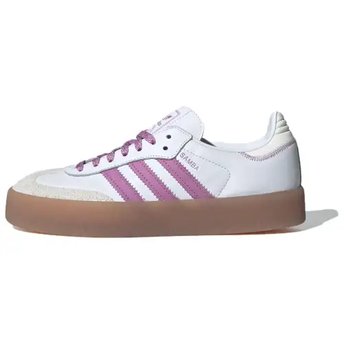 Sambae Wmns Adidas Originals 'White Preloved Purple' Women's