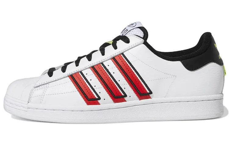 Adidas Superstar 'White Vivid Red'