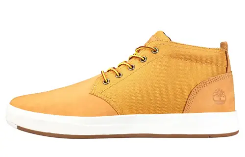 Timberland Slip Resistant, Lightweight, And Breathable Mid top Skateboard Shoes Men's Yellow