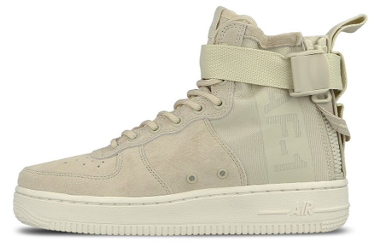 Женские кроссовки Nike Air Force 1 (серыйкоричневый)