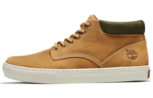 Timberland Skateboard Shoes Men's Mid Top Yellow