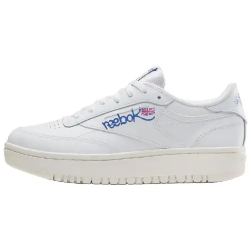 Reebok Club C Low top Skateboard Shoes Women's White Blue