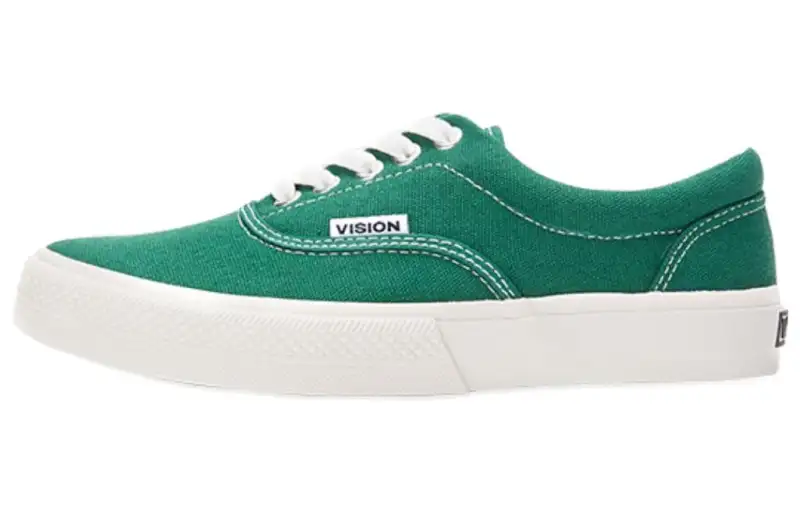 Vision Street Wear TRAINERS Slip Resistant, Abrasion Resistant, Lightweight Low top Skateboard Shoes Unisex Green