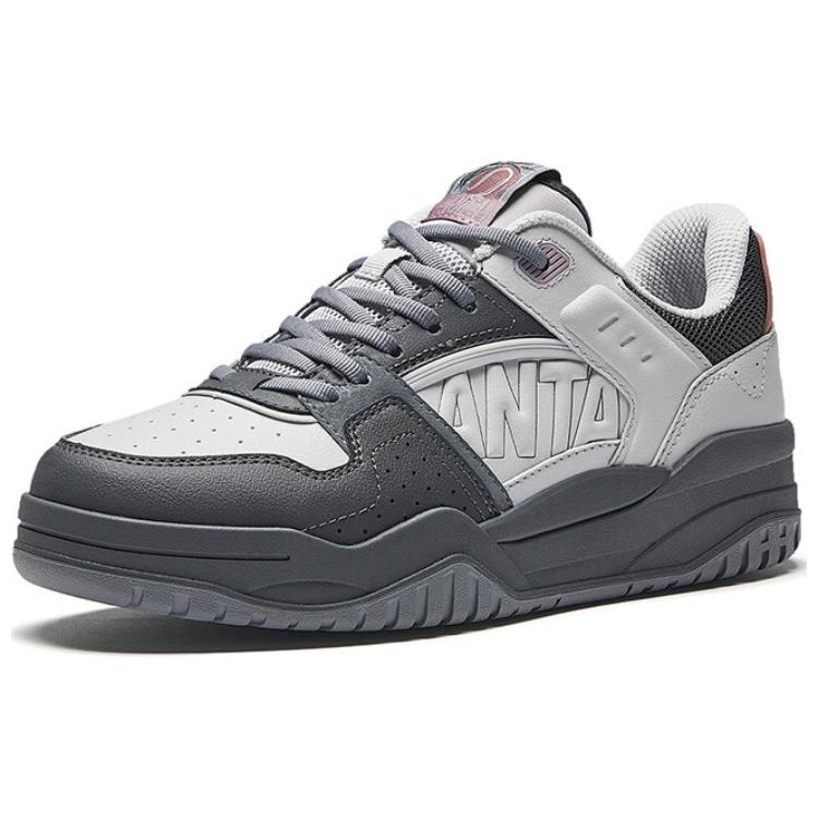 Anta Grand Slam Synthetic Leather Fashion Trend Wear resistant And Lightweight Low top Skateboard Shoes Women's