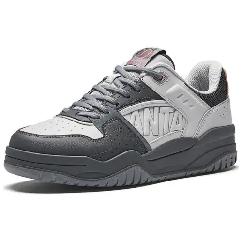Anta Grand Slam Synthetic Leather Fashion Trend Wear resistant And Lightweight Low top Skateboard Shoes Women's