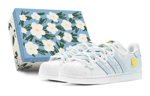 Adidas Originals SUPERSTAR Low top Skateboard Shoes Unisex Blue