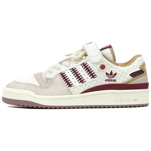 Miffy x Adidas Originals FORUM 84 CNY Year Of The Snake Slip Resistant Abrasion Resistant Low top Skateboard Shoes