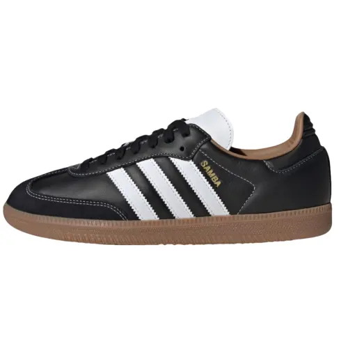 Adidas Originals Samba Abrasion Resistant Low top Skateboard Shoes Unisex Black