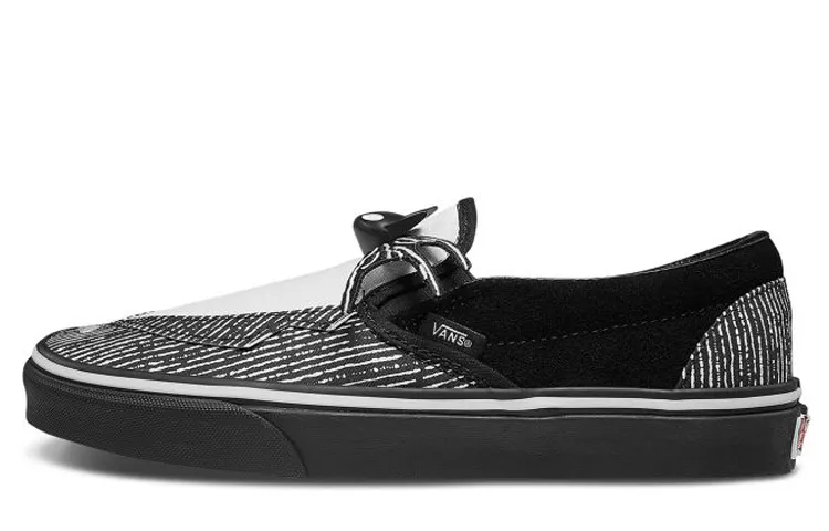 Slip-On The Nightmare Before Christmas x Slip-On Classic Vans 'Jack Skellington Bowtie'