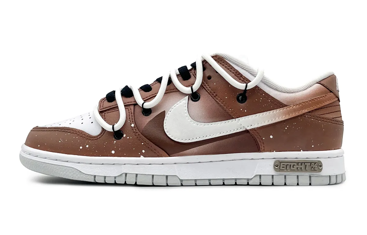 Nike EIGHT% Camel Slip Resistant Cushioning Abrasion Resistant Low top Skateboard Shoes Men's