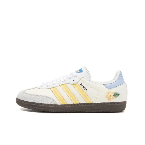 Adidas Originals Samba Warmth, Amber Textile, Synthetic Leather Slip Resistant, Abrasion Resistant, Lightweight