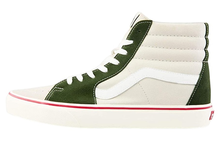Sk8 Vans-Hi 'Retro Sport - Marshmallow Kombu Green'