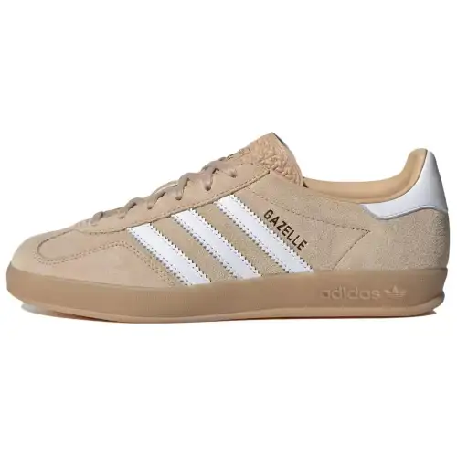 Gazelle Wmns Adidas Originals Indoor 'Magic Beige' Women's