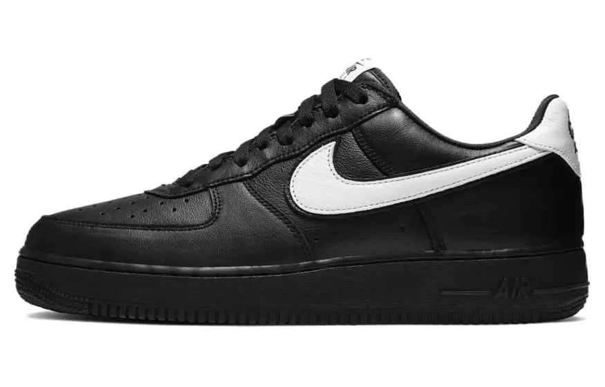 Nike Air Force 1 Low top Skateboard Shoes Unisex Black