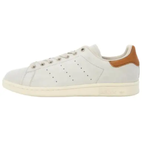 Adidas Originals Stan Smith Slip Resistant Abrasion Resistant Low top Skateboard Shoes Unisex Beige
