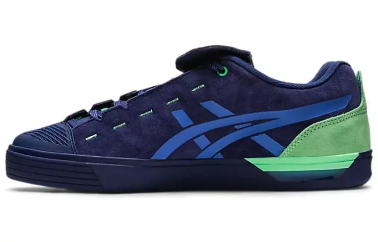 Asics Gel Flexkee Pro Low top Skateboard Shoes Unisex Blue Green