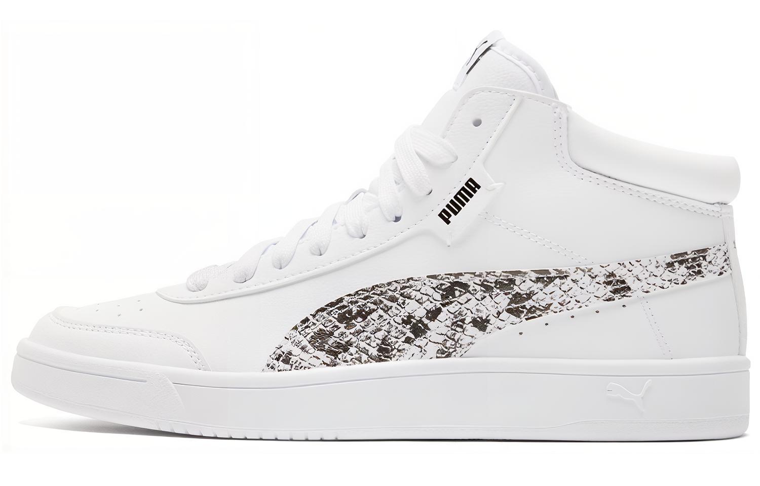 PUMA Court Legend Mid Casual Shoes White Women's