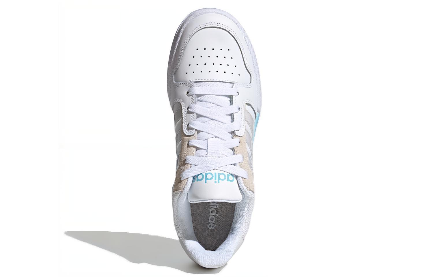 Кроссовки adidas neo Entrap (бело-серо-голубые) — фото 5