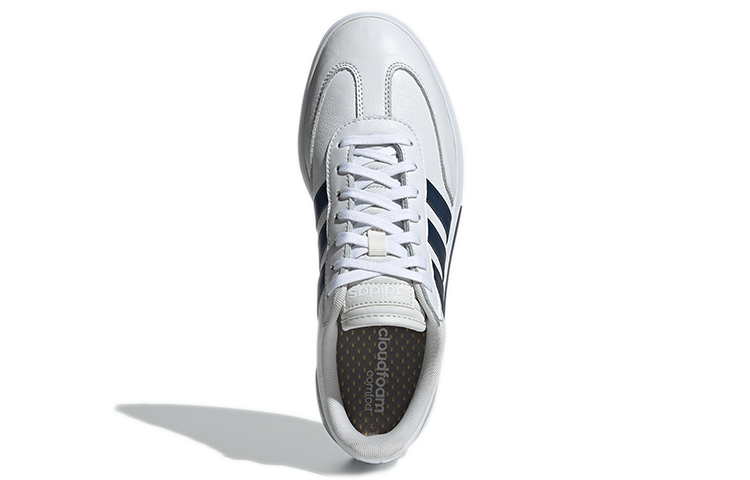 Мужские кеды adidas neo Gradas (бело-сине-серые) — Белый / синий / серый — фото 5