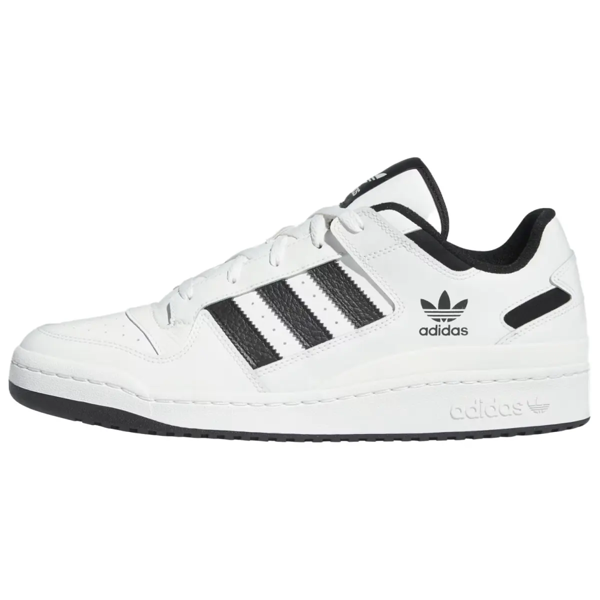 Adidas Originals FORUM Low Cl Comfortable Low top Skateboard Shoes Unisex White Black