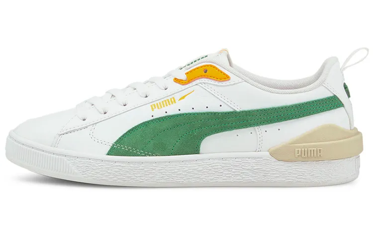 PUMA Suede Bloc 'White Amazon Green'