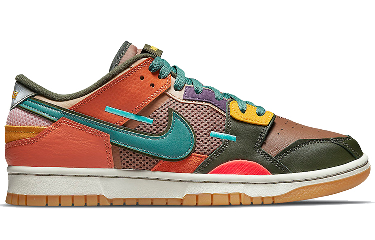 Мужские кроссовки Nike Dunk Scrap (разноцветные) — 彩色 — фото 2