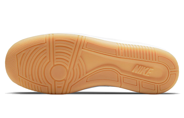 Мужские кеды Nike Sky Force (бело-коричневые) — Белый / коричневый — фото 6