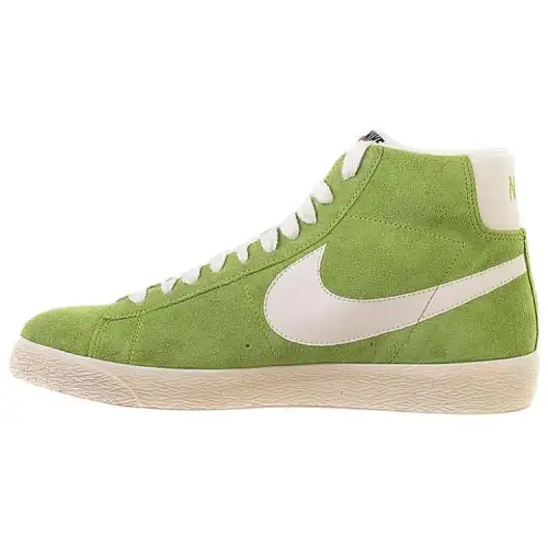 Nike Blazer Mid Slip Resistant Abrasion Resistant Mid top Skateboard Shoes Men's Green