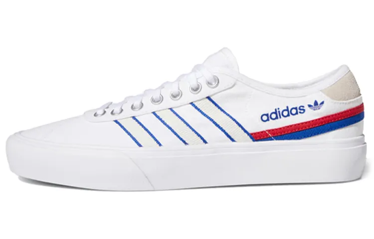 Adidas Delpala 'White Scarlet Blue'