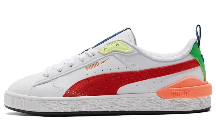 PUMA Suede Bloc 'White Cherry Tomato'