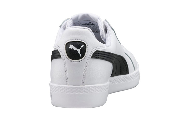 Женские кеды PUMA Smash (бело-черные) — фото 4