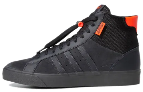 Adidas Originals Basket Profi Skateboard Shoes Men's High Top Carbon Black