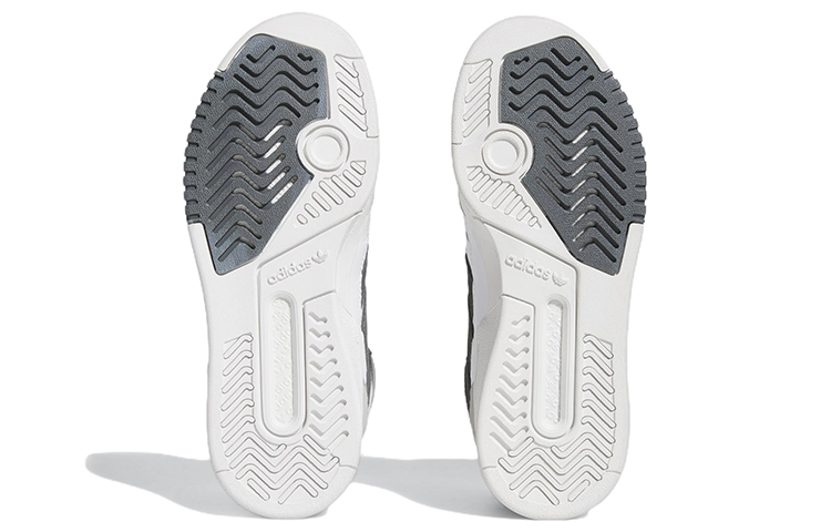 Женские кеды adidas originals Drop Step (белый / серый) — 亮白/浅灰/米白/黑 — фото 6