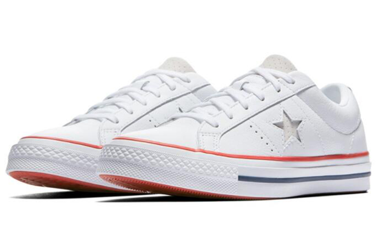Кеды Converse One Star Low Top (белые) — фото 3