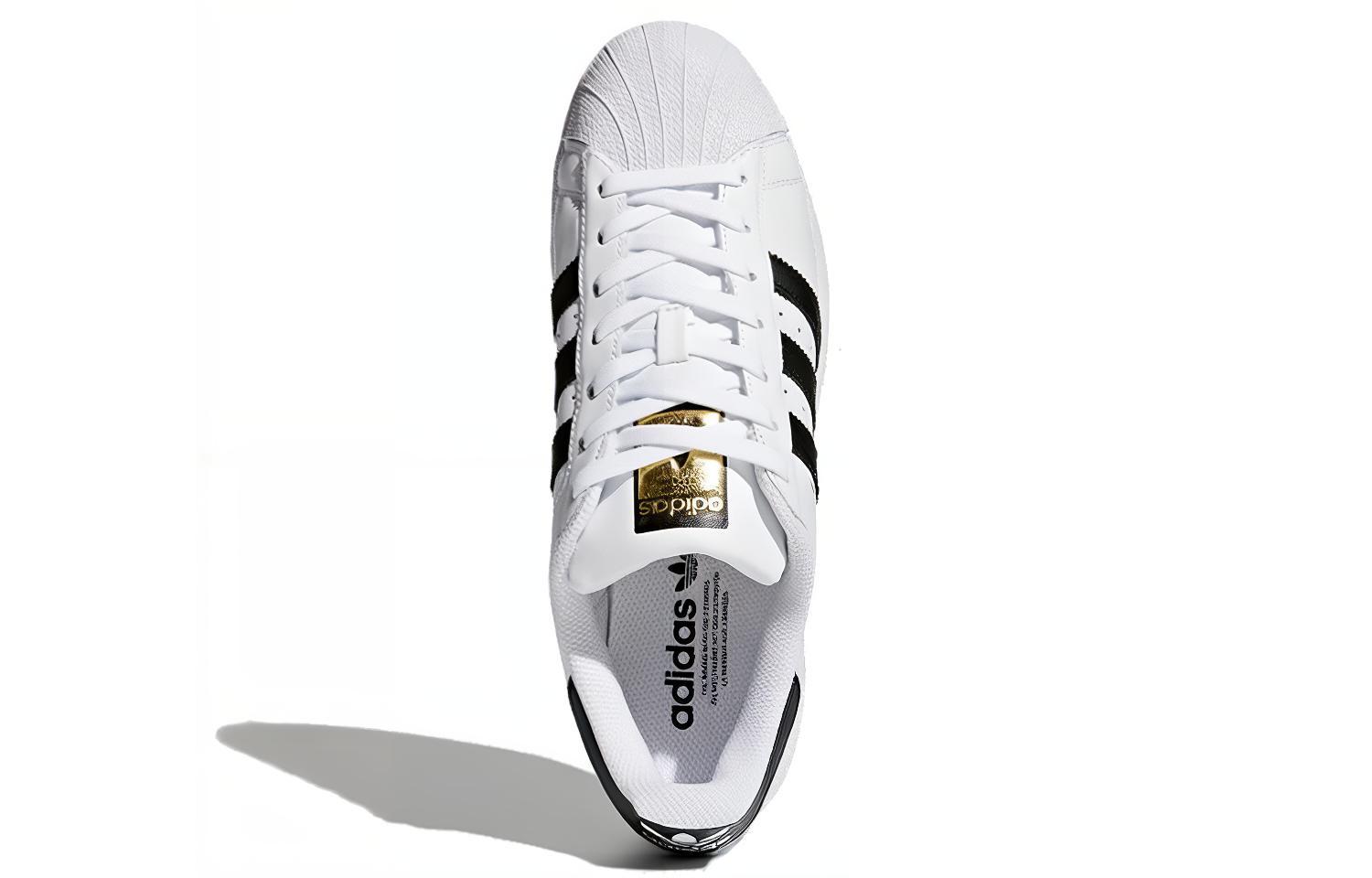Кеды adidas Originals Superstar (черно-белые) — фото 5