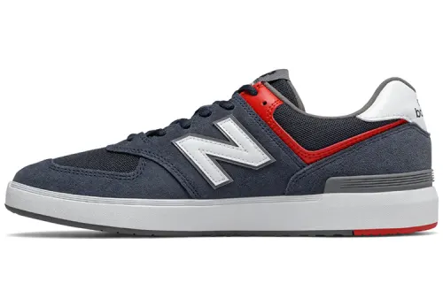 New Balance Numeric 574 Navy Red