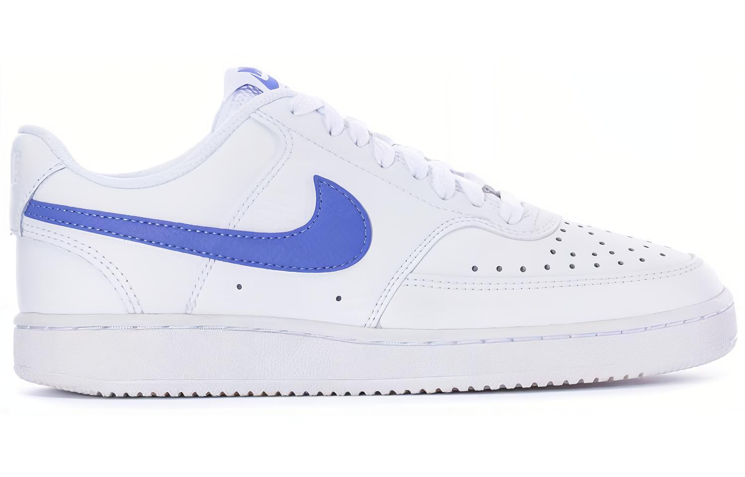 Женские кроссовки Nike Court Vision Low (бело-синие) — Белый / синий — фото 2
