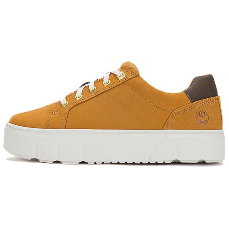 Женские кеды Timberland Platform (бежевые)