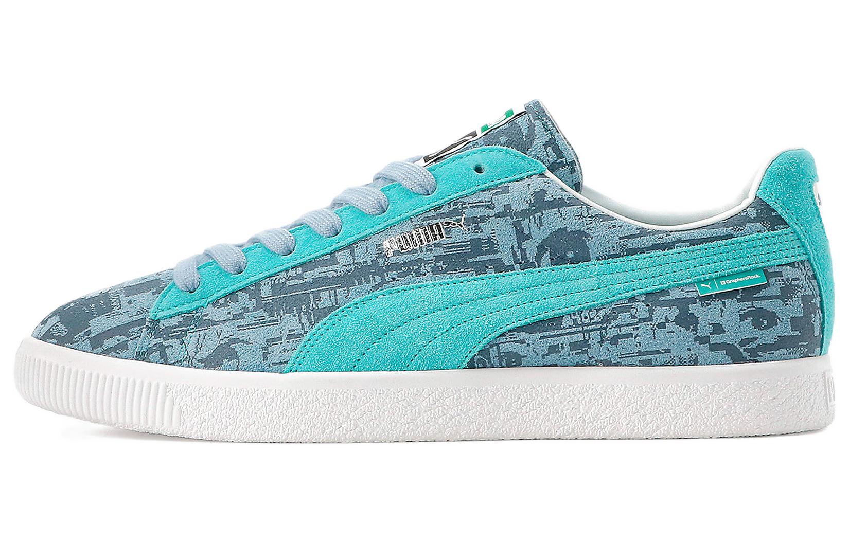 GRAPHERSROCK x PUMA Suede Vintage MIJ GR2 Low top Skateboard Shoes Unisex Blue