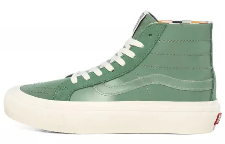 Sk8 Karina Rozunko x Sk8 Vans-Hi Decon Sf 'Patent Hedge Green' Women's