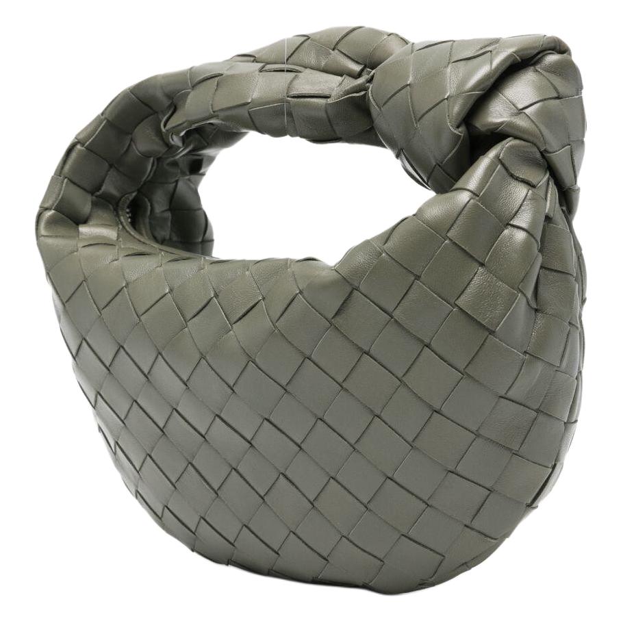 Женская сумка Bottega Veneta JODIEIntrecciato (зеленая) — фото 2