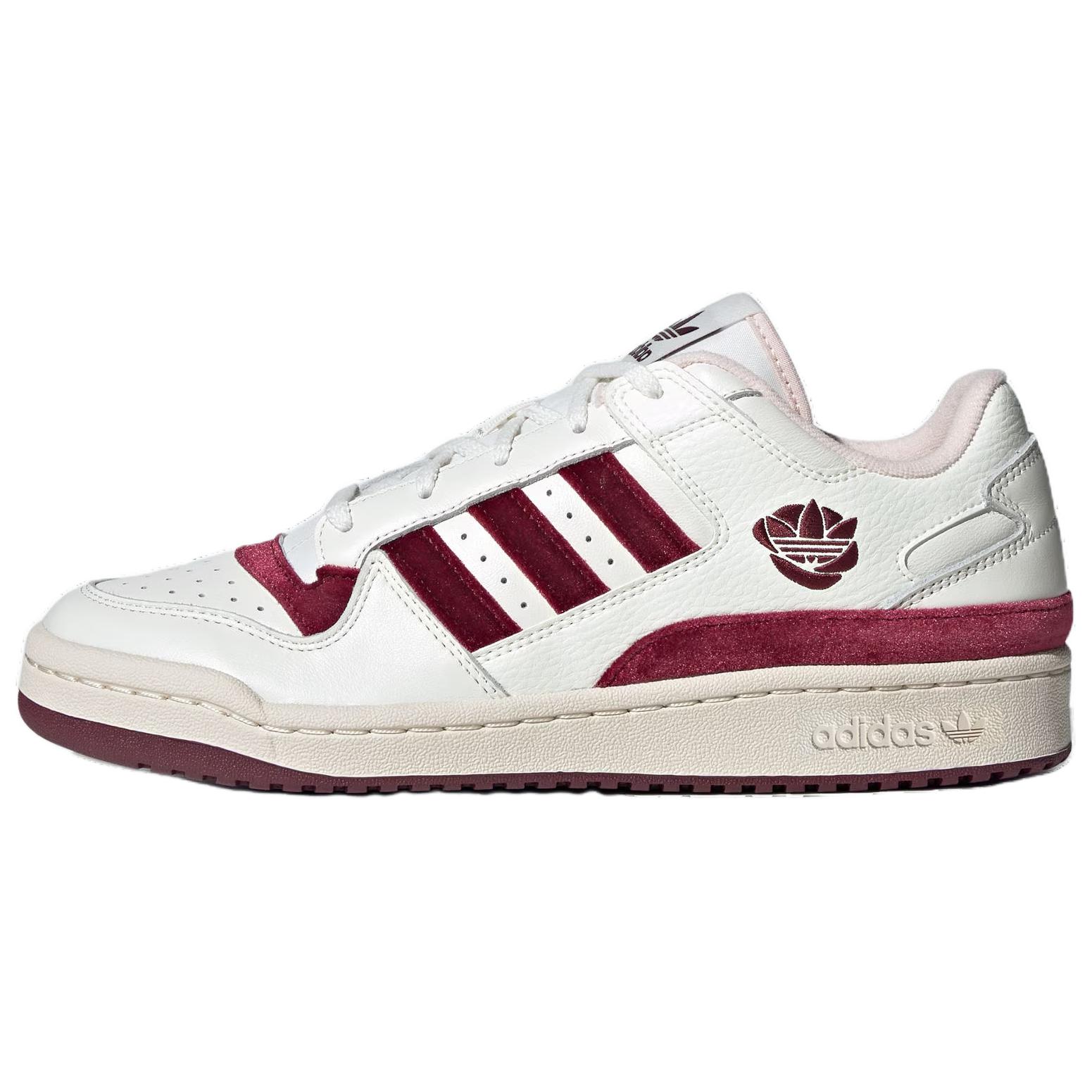 Кроссовки adidas originals FORUM LOW CL (белые)